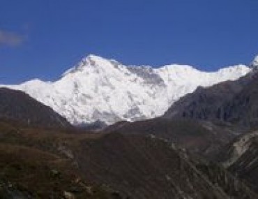 Mount Cho Oyu view from Dole